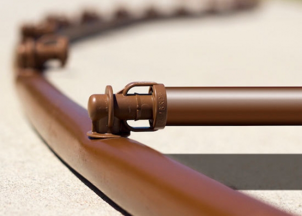 QF-Verteilerleitung 3/4", Anschlussabstand 30 cm, 30 m Rolle + Anschlussstücke